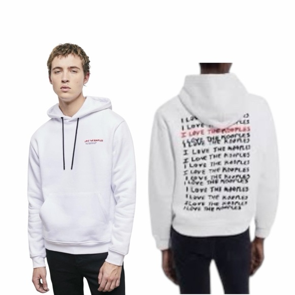 The Kooples Other - The Kooples - NWT $220 I Love Kooples Logo White Sweatshirt Large